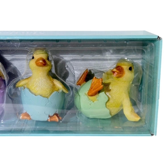 Easter Martha Stewart Duck Rabbit in Egg Shells Figurines Tabletop Decor 4" - Picture 3 of 4